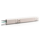 Legrand - Wiremold V20GB306 Plugmold® 2000 Series™ 3' Steel Power Strip with 6 Outlets